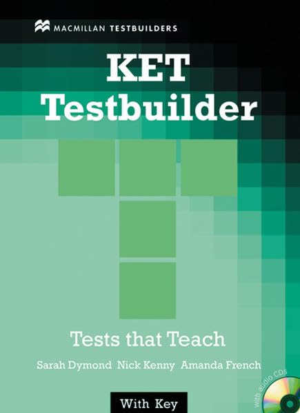 Product Image: KET Testbuilder: Student’s Book with 2 Audio-CDs and Key