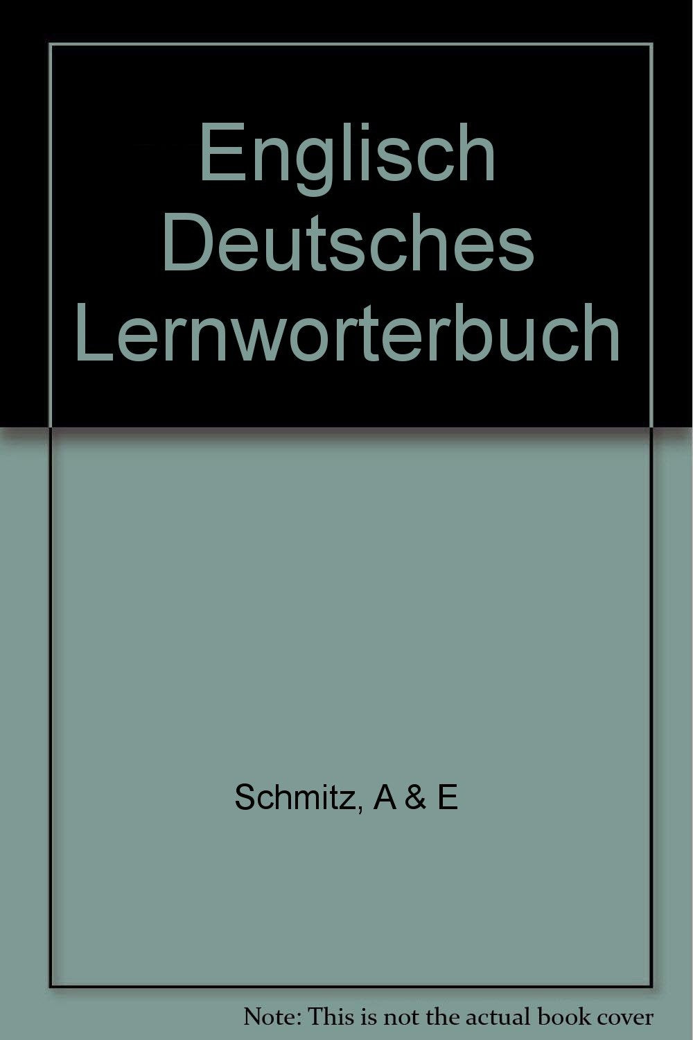 Product Image: Englisch Deutsches Lernworterbuch
