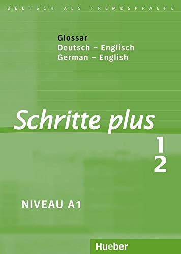 Schritte plus 1+2: Deutsch als Fremdsprache / Glossar Deutsch-Englisch – Glossary German-English Foreign Languages ​​& Dictionaries