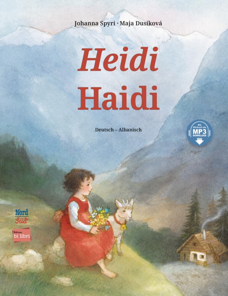 Heidi (Deutsch-Albanisch) Children's books