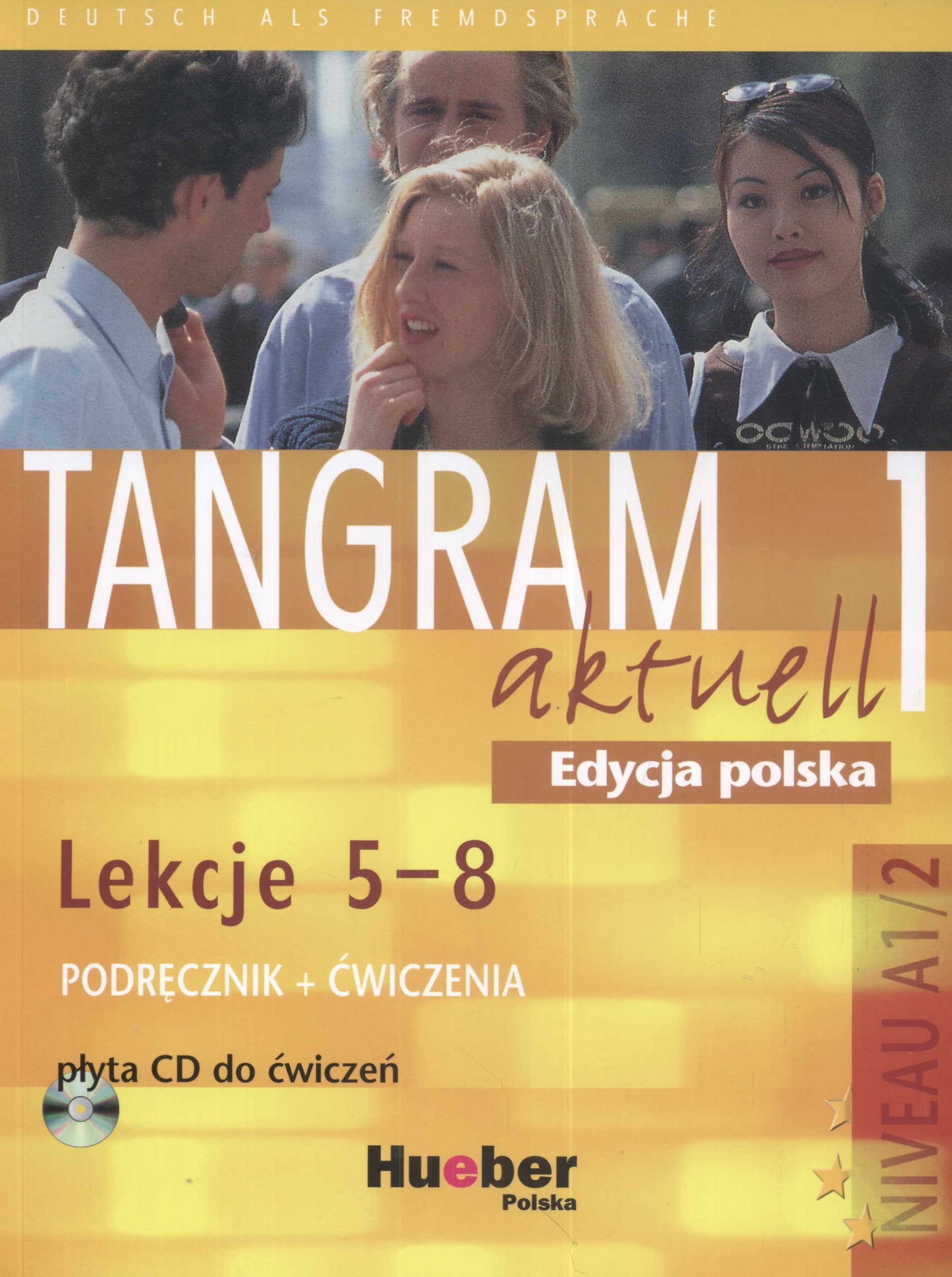 Tangram aktuell 1 Lekcje 5-8 Podręcznik + Ćwiczenia + CD book