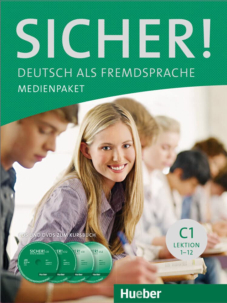 Sicher! C1: 2 Audio-CDs und 2 DVDs zum Kursbuch.Deutsch als Fremdsprache / Medienpaket Foreign Languages ​​& Dictionaries