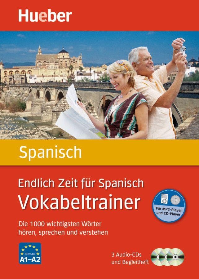 Endlich Zeit für Spanisch – Vokabeltrainer: Die 1.000 wichtigsten Wörter hören, sprechen und verstehen / Paket (Endlich Zeit für Vokabeltrainer) Foreign Languages ​​& Dictionaries