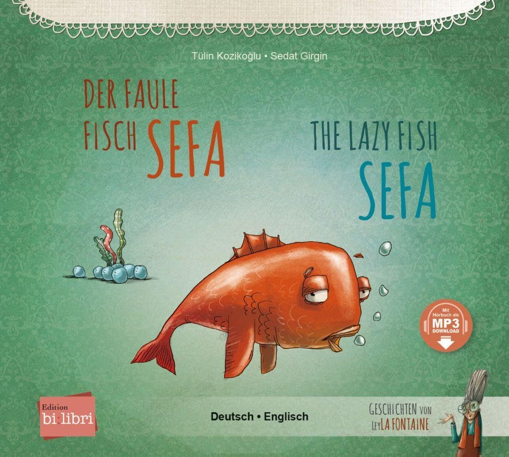 Der faule Fisch Sefa (Deutsch-Englisch) Foreign Languages ​​& Dictionaries