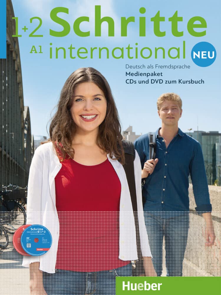 Schritte international Neu 1+2. 5 Audio-CDs und 1 DVD zum Kursbuch. Medienpaket Movies