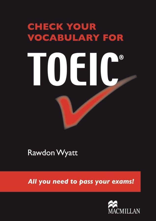 Check your Vocabulary for TOEIC Foreign Languages ​​& Dictionaries