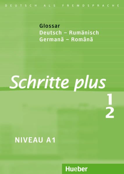 Product Image: Schritte plus 1+2 Glossar Deutsch-Rumänisch