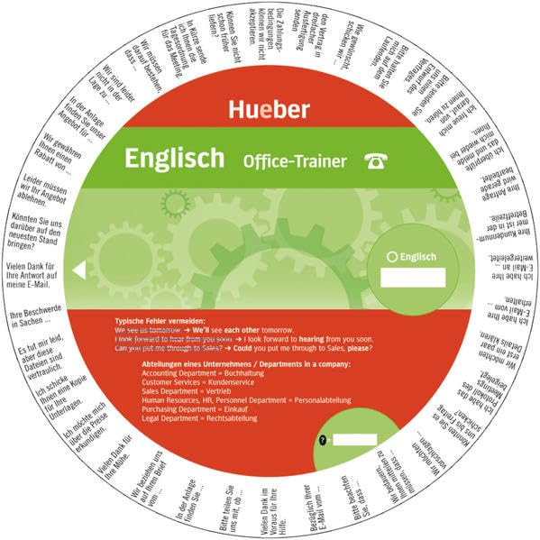 Wheel – Englisch – Office-Trainer Foreign Languages ​​& Dictionaries