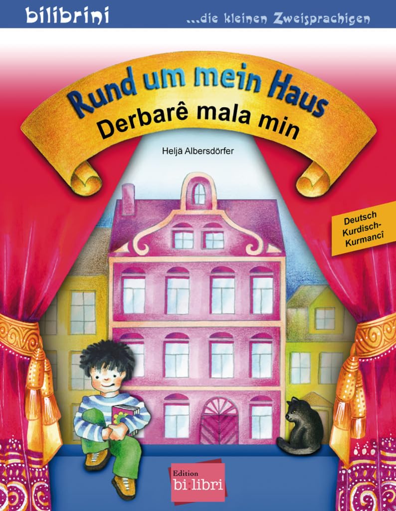 Rund um mein Haus (Deutsch-Kurdisch/Kurmancî): Zweisprachiges Kinderbuch Learning & Reference