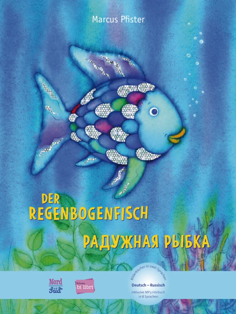Product Image: Der Regenbogenfisch. Kinderbuch Deutsch-Russisch
