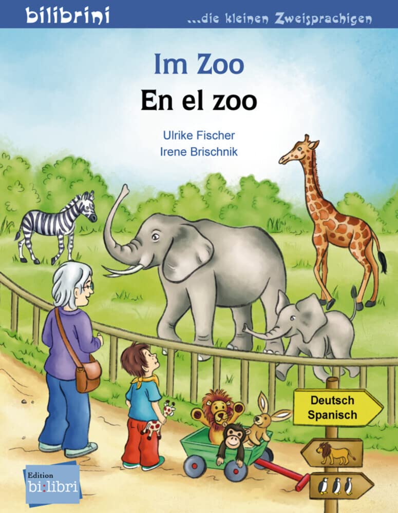 Im Zoo (Deutsch-Spanisch): Zweisprachiges Kinderbuch Children's books