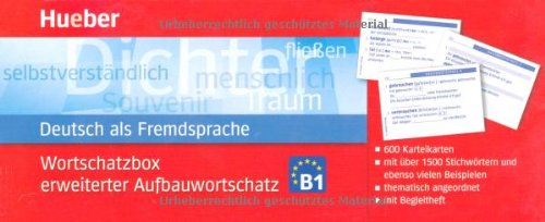 Wortschatzbox Deutsch als Fremdsprache B1: für englische, französische, italienische, polnische, russische, spanische und türkische Muttersprachler / ... thematisch angeordnet (Miscelaneous) Foreign Languages ​​& Dictionaries