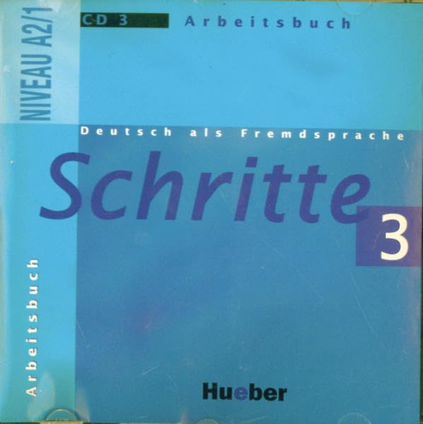 Schritte 3. 1 Audio-CDs zum Arbeitsbuch General education