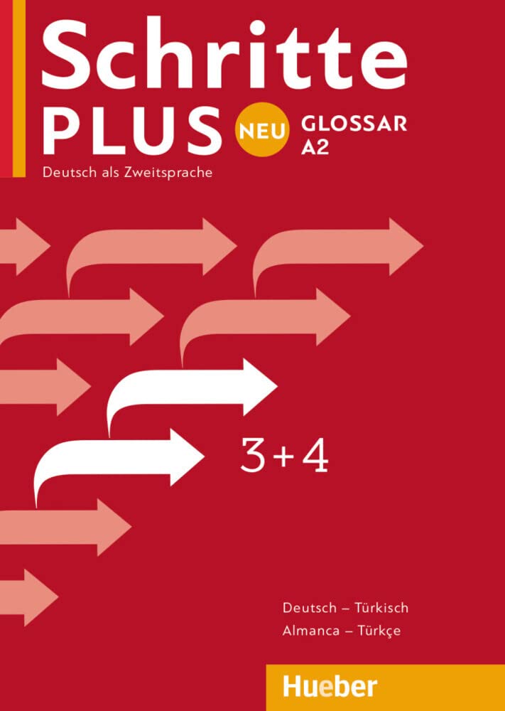 Schritte plus Neu 3+4 A2 Glossar Deutsch-Türkisch - Küçük Sözlük Almanca-Türkçe Foreign Languages ​​& Dictionaries