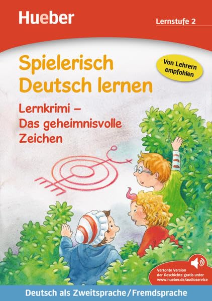 Lernkrimi – Das geheimnisvolle Zeichen: Deutsch als Zweitsprache / Fremdsprache / Buch mit MP3-Download (Spielerisch Deutsch lernen) Study Guides