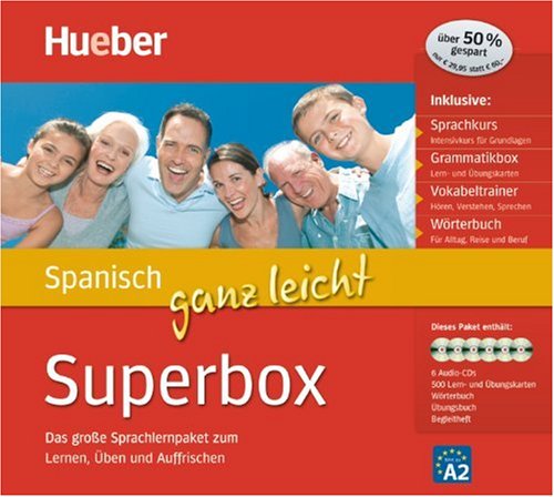 Spanisch ganz leicht Superbox: Das große Sprachlernpaket zum Lernen, Üben und Auffrischen Learning & Reference