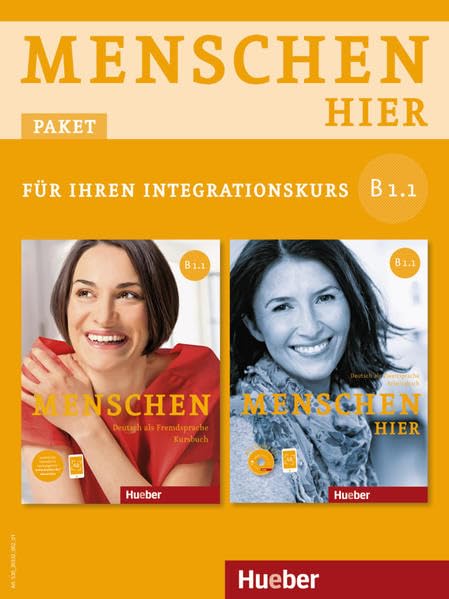 Menschen hier B1.1 Kursbuch und Arbeitsbuch mit Audio-CD im Paket book