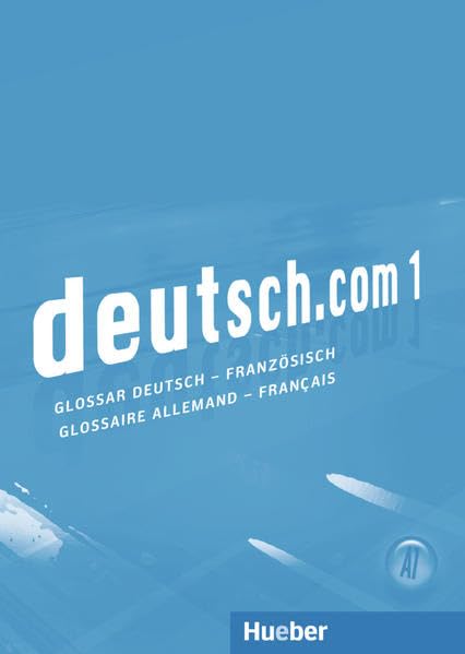 deutsch.com 1. Glossar Deutsch-Französisch Glossaire Allemand-Français book