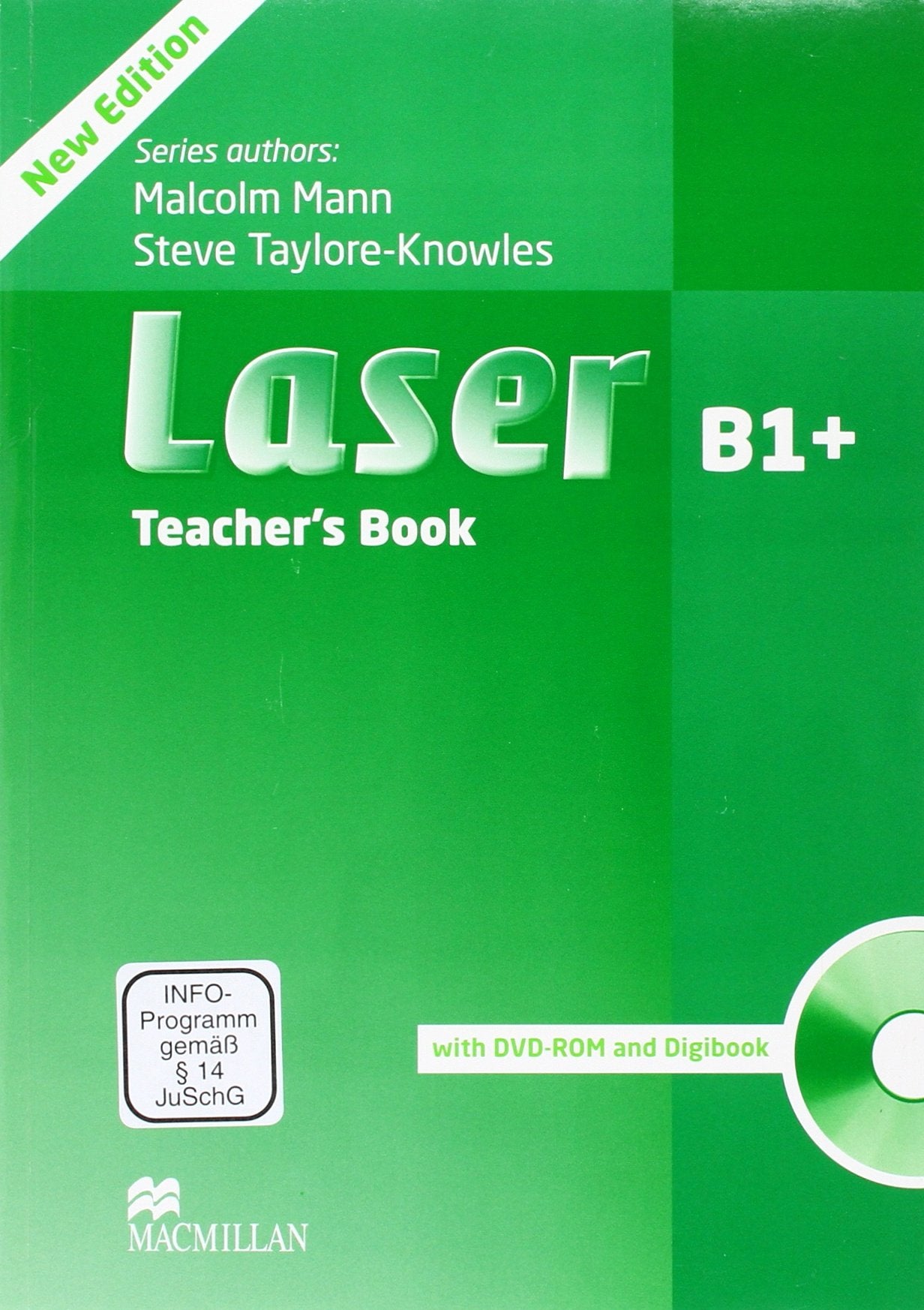 Laser B1+ (3rd edition): Teacher’s Book with Digibook (CD-ROM) and Teacher’s DVD-ROM Learning & Reference