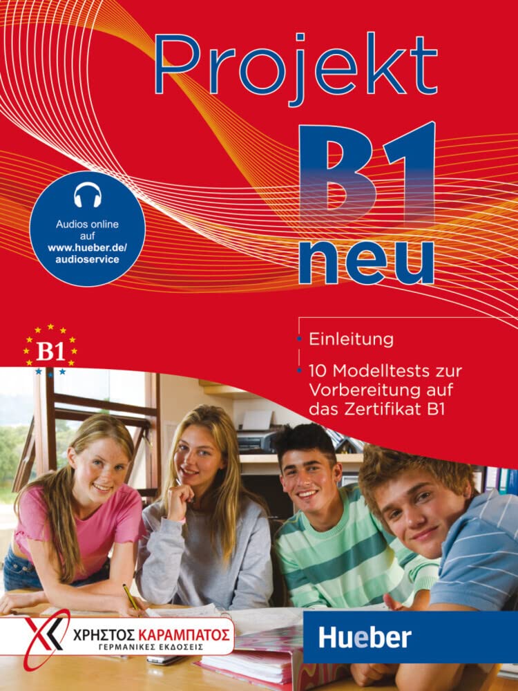 Projekt B1 neu: 10 Modelltests zur Vorbereitung auf das Zertifikat B1 (Goethe-Institut und ÖSD) / Übungsbuch mit Audios online Foreign Languages ​​& Dictionaries