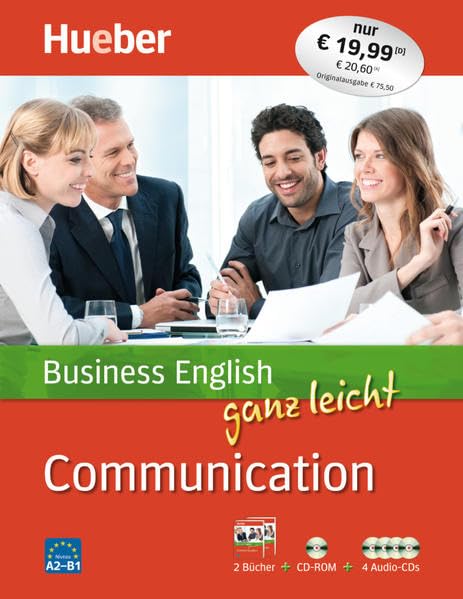 Business English ganz leicht Communication: Paket: 2 Bücher + 1 CD-ROM + 4 Audio-CDs (... ganz leicht Business English) Foreign Languages ​​& Dictionaries