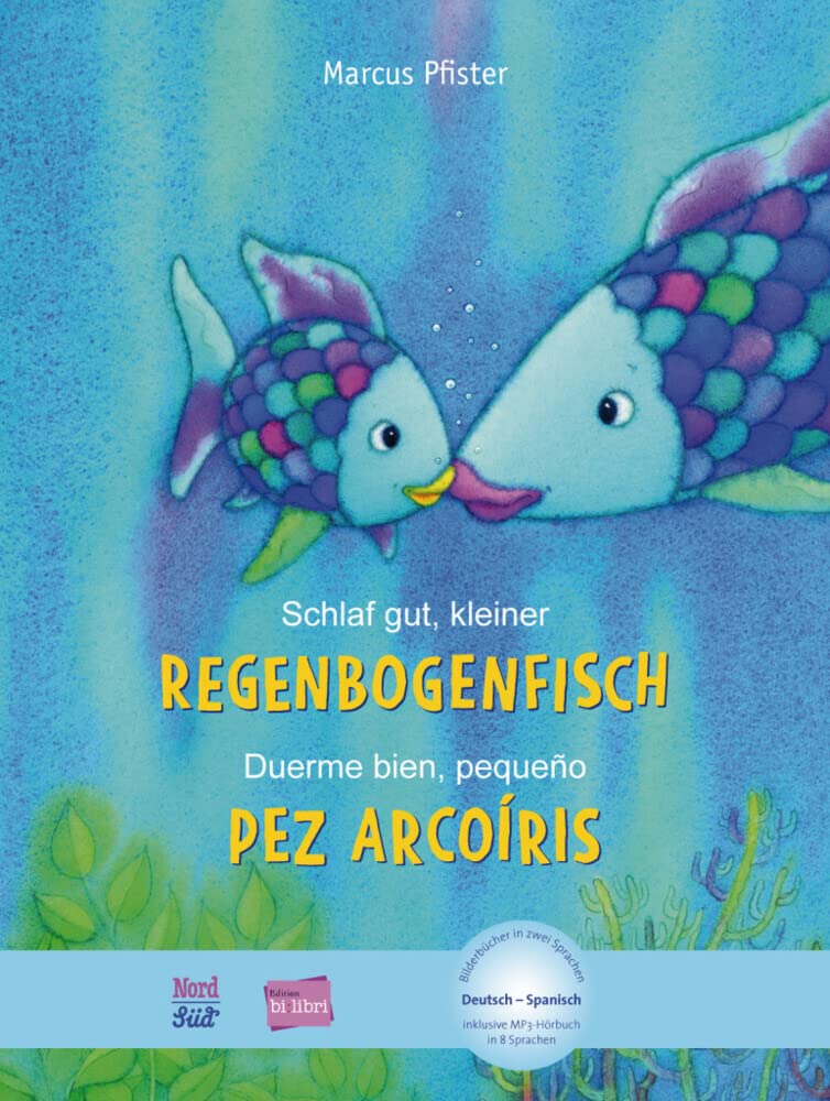 Product Image: Schlaf gut, kleiner Regenbogenfisch. Kinderbuch Deutsch-Spanisch