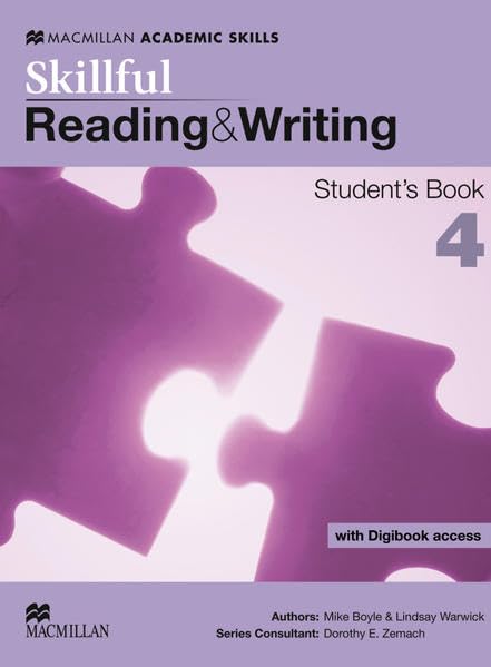 Skillful: Level 4 – Reading and Writing / Student’s Book with Digibook (ebook with additional practice area and video material) Learning & Reference