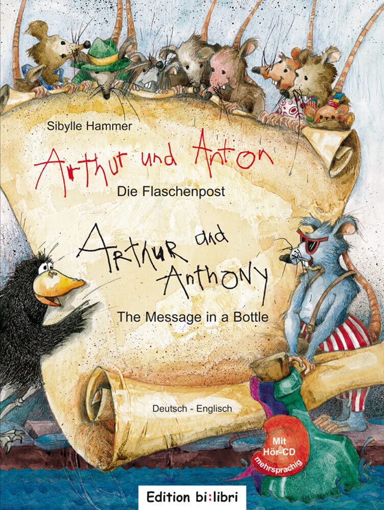 Arthur und Anton: Die Flaschenpost (Deutsch-Englisch): Zweisprachiges Kinderbuch mit Audio-CD General education