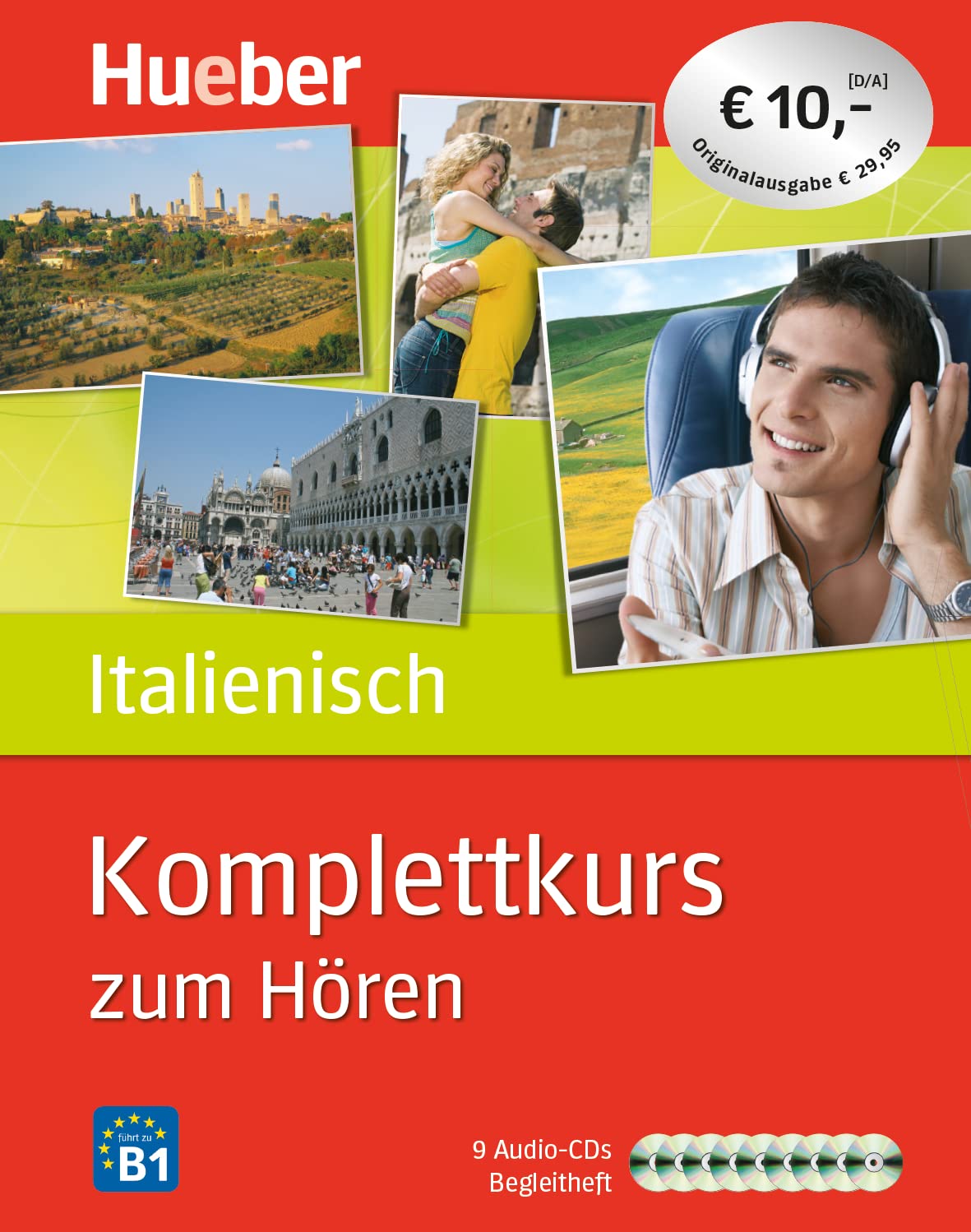 Komplettkurs Italienisch zum Hören: Sprachen lernen ohne Buch bis Niveau B1 / 8 Audio-CDs + Begleitheft (Komplettkurs zum Hören) Learning & Reference