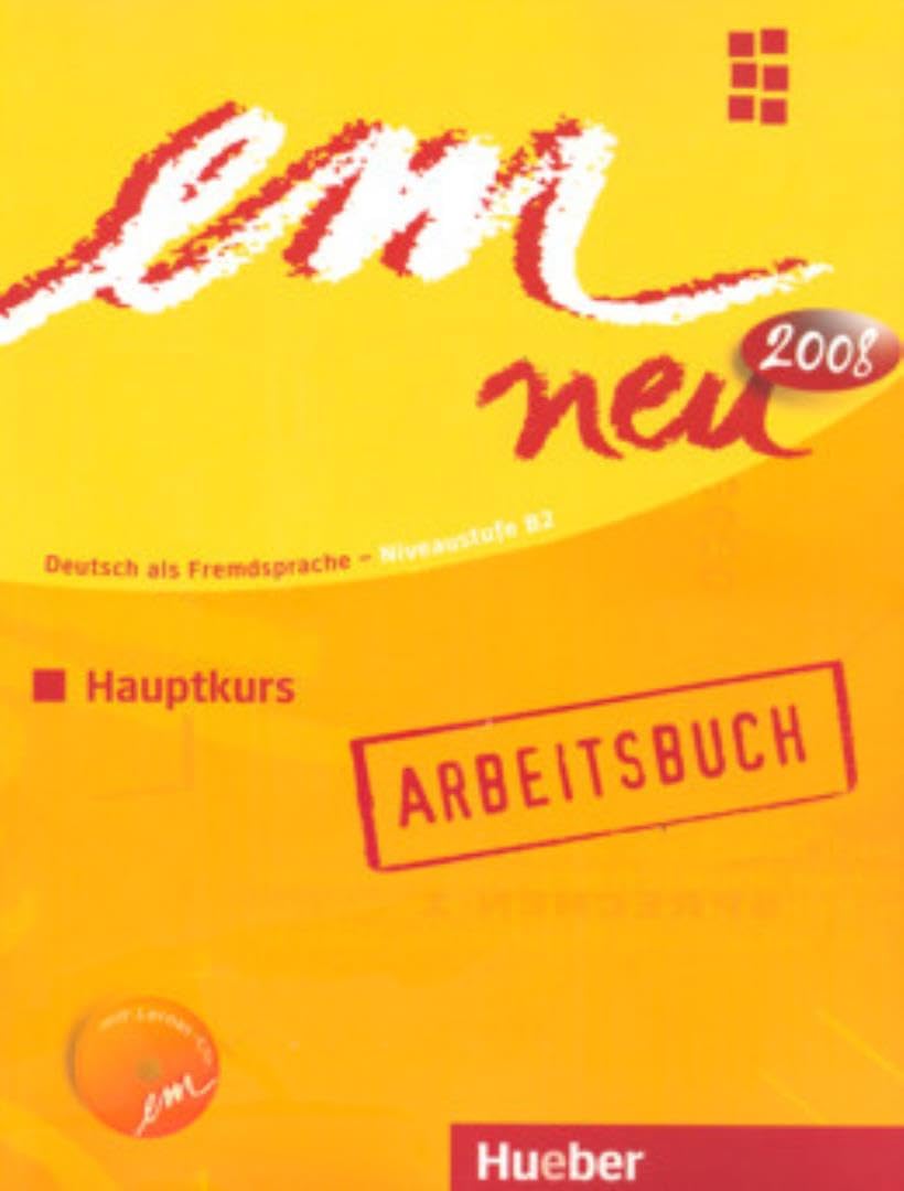 em neu 2008 Hauptkurs Arbeitsbuch mit Audio-CD Foreign Languages ​​& Dictionaries