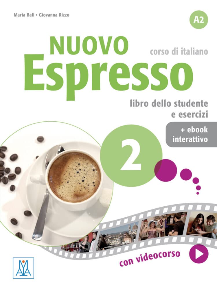 Nuovo Espresso 2 - einsprachige Ausgabe: corso di italiano / Buch mit Code Foreign Languages ​​& Dictionaries
