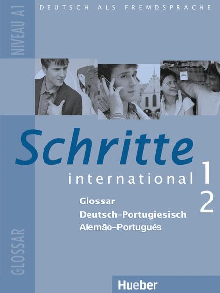 Schritte international 1+2. Glossar Deutsch-Portugiesisch Foreign Languages ​​& Dictionaries