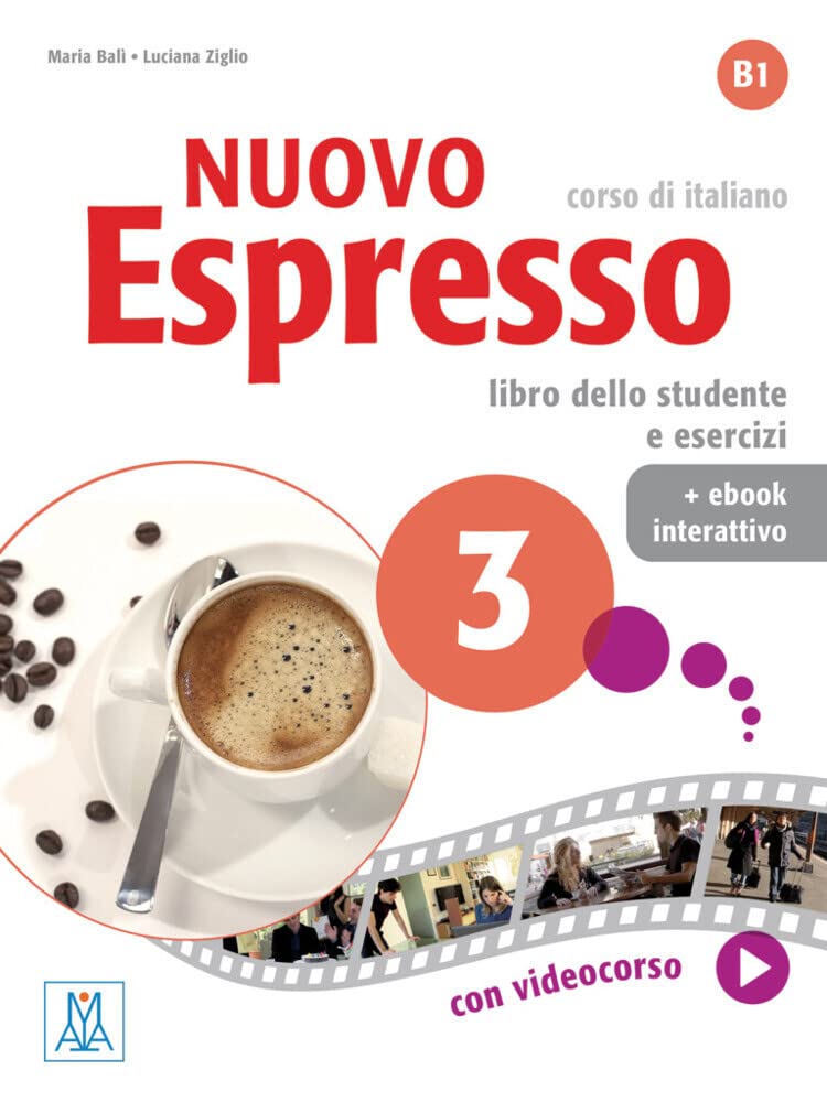 Nuovo Espresso 3 - einsprachige Ausgabe: corso di italiano / Buch mit Code Foreign Languages ​​& Dictionaries