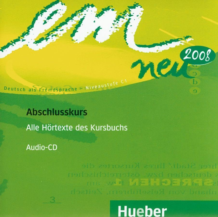 Product Image: em neu 2008 Abschlusskurs Audio-CD