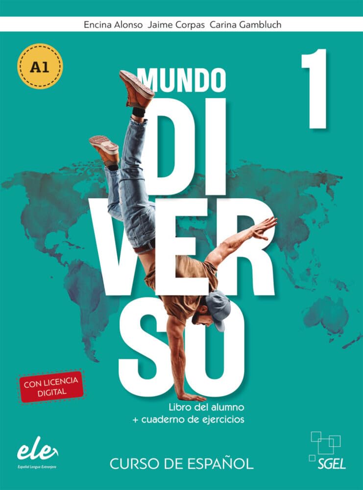 Mundo Diverso 1: Curso de español / Kurs- und Arbeitsbuch + Digitale Ausgabe Foreign Languages ​​& Dictionaries