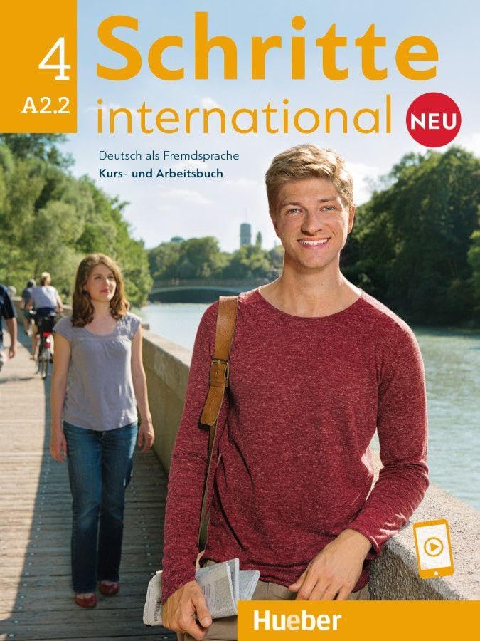Schritte international Neu 4: Deutsch als Fremdsprache / Kursbuch und Arbeitsbuch Foreign Languages ​​& Dictionaries