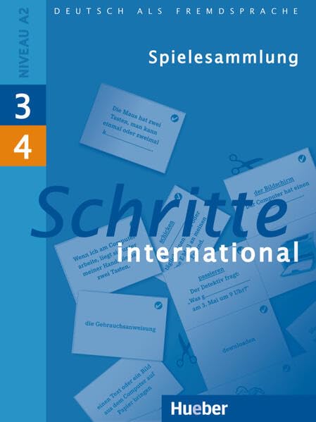 Schritte international 3+4: Deutsch als Fremdsprache / Spielesammlung zu Band 3 und 4 Foreign Languages ​​& Dictionaries