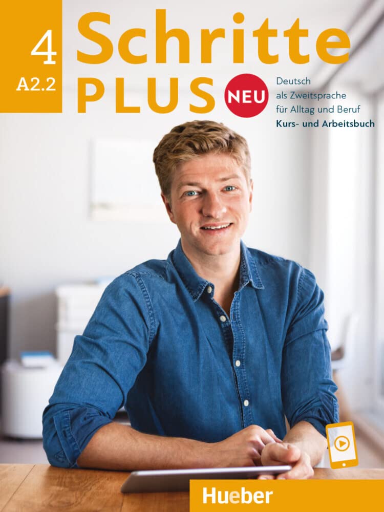 Schritte plus Neu 4 A2.2 Kursbuch und Arbeitsbuch mit Audios online Foreign Languages ​​& Dictionaries