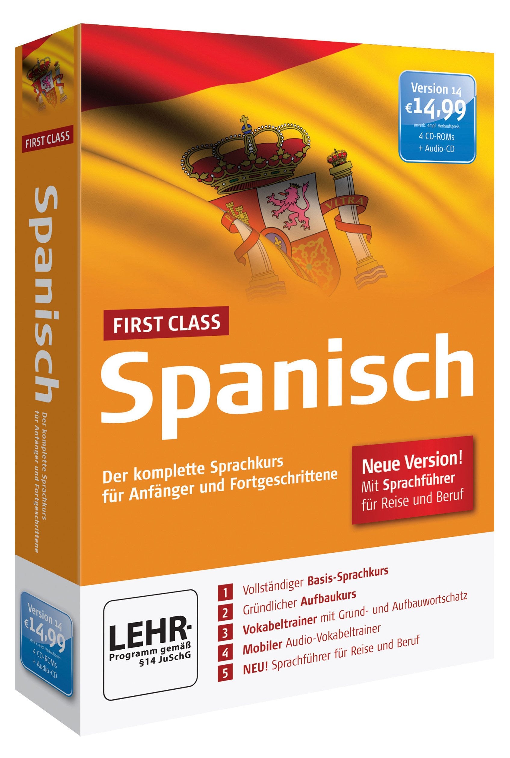 Product Image: First Class Sprachkurs Spanisch 14.0