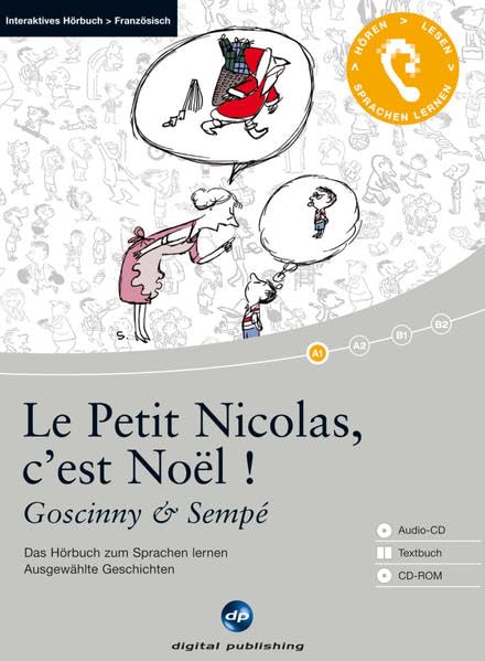 Le Petit Nicolas, c'est Noël ! - Interaktives Hörbuch Französisch cd