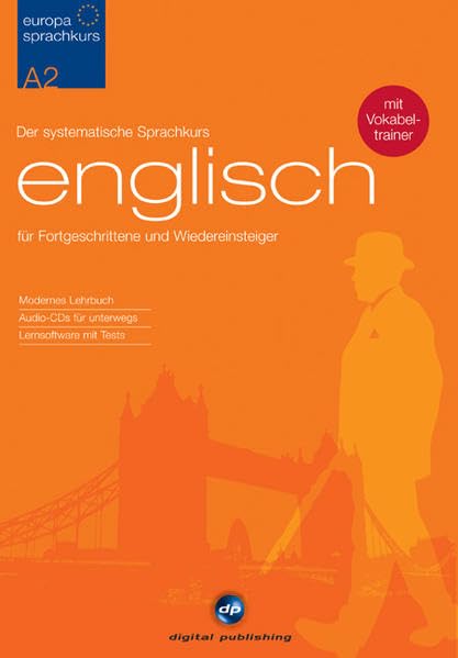 Europa Sprachkurs Englisch A2: Der systematische Sprachkurs für Fortgeschrittene und Wiedereinsteiger / Paket Non-fiction