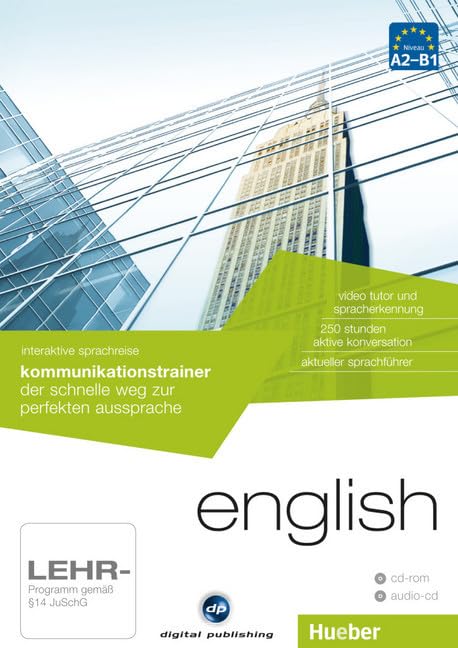interaktive sprachreise kommunikationstrainer english: der schnelle weg zur perfekten aussprache / Paket: 1 CD-ROM + 1 Audio-CD (Interaktive Sprachreise digital publishing) Foreign Languages ​​& Dictionaries