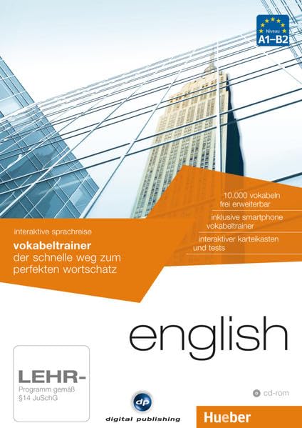 interaktive sprachreise vokabeltrainer english: der schnelle weg zum perfekten wortschatz / 1 CD-ROM: Der schnelle Weg zum perfekten Wortschatz. Niveau A1-B2 Foreign Languages ​​& Dictionaries