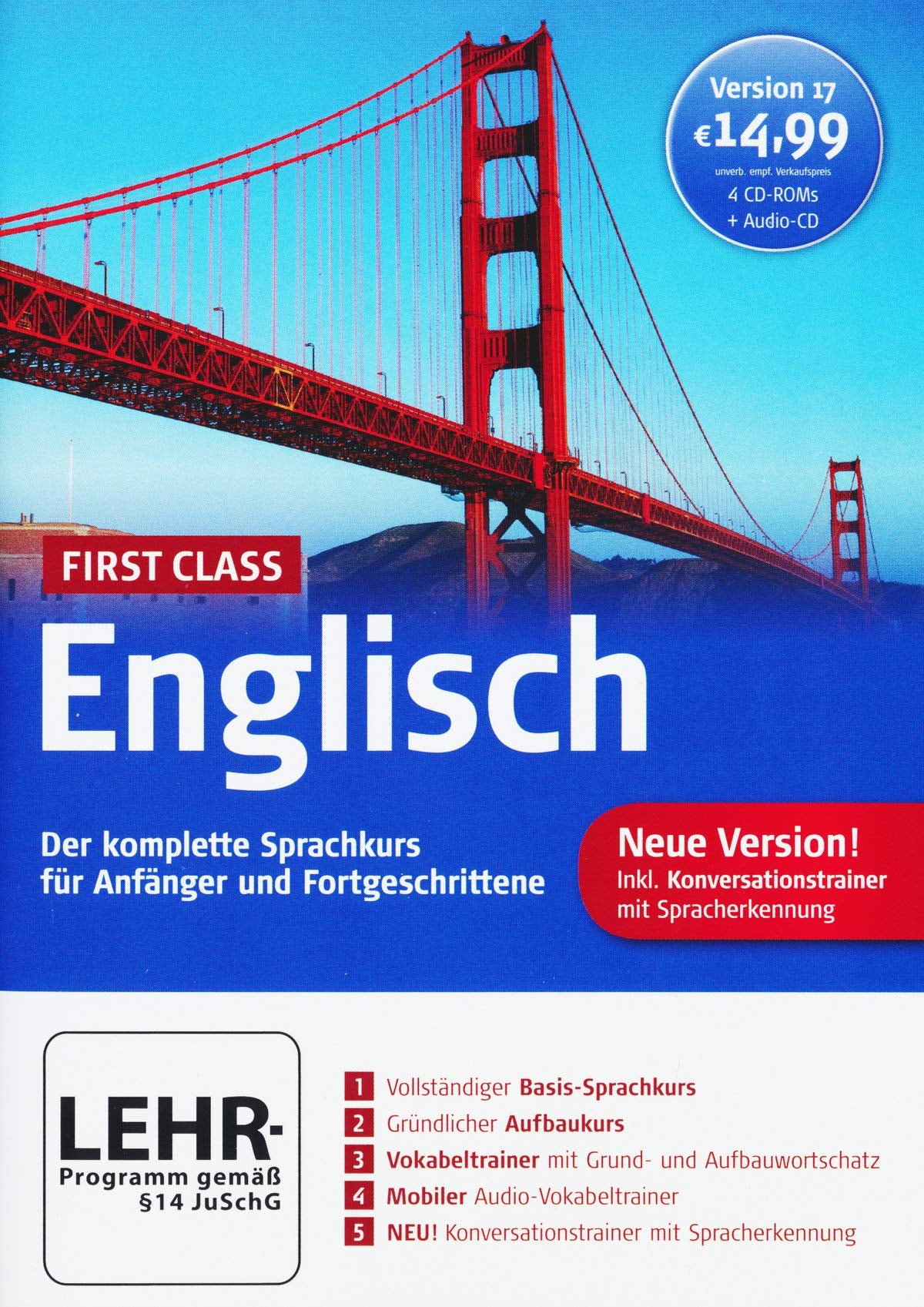 Product Image: First Class Sprachkurs Englisch 17.0