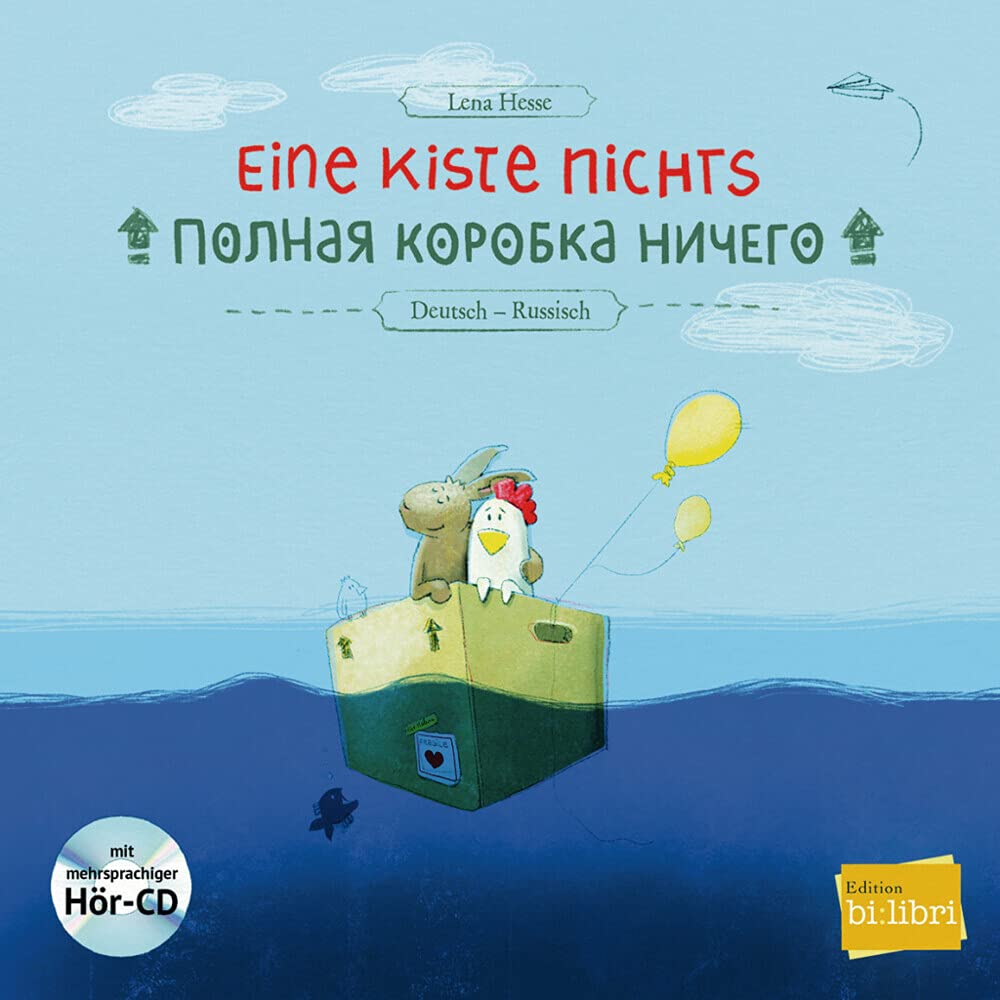 Eine Kiste nichts (Deutsch-Russisch): Zweisprachiges Kinderbuch Deutsch-Russisch mit Audio-CD Children's books