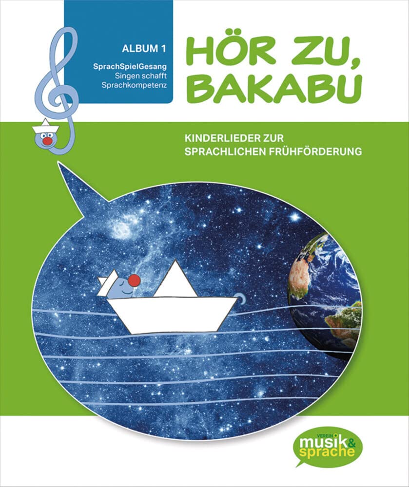 Hör zu, Bakabu - Album 1: Kinderlieder zur sprachlichen Frühförderung / Kinderbuch mit Audio-CD Learning & Reference