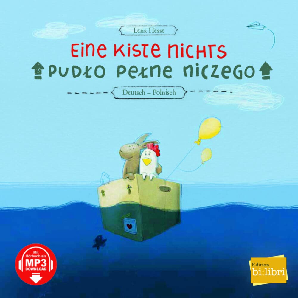 Eine Kiste nichts (Deutsch-Polnisch): Zweisprachiges Kinderbuch mit MP3-Hörbuch zum Herunterladen: Kinderbuch Deutsch-Polnisch mit MP3-Hörbuch zum Herunterladen Learning & Reference