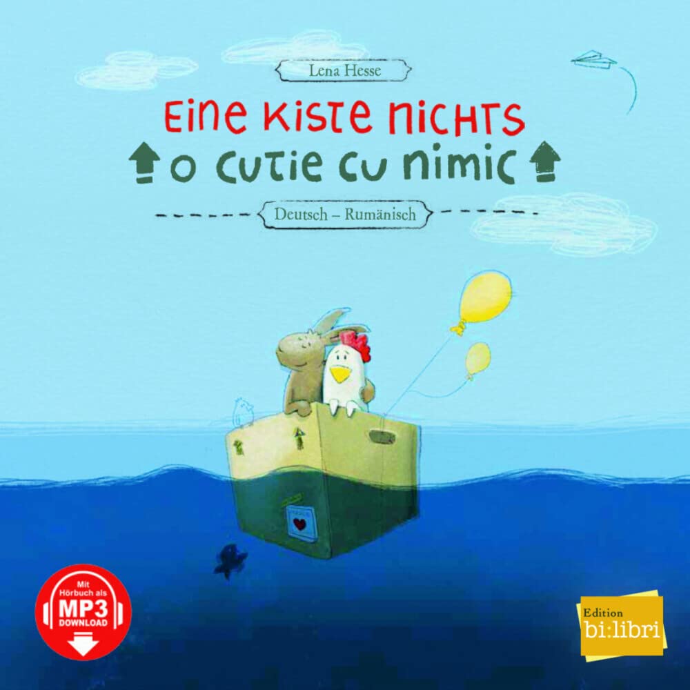 Eine Kiste nichts (Deutsch-Rumänisch): Zweisprachiges Kinderbuch mit MP3-Hörbuch zum Herunterladen: Kinderbuch Deutsch-Rumänisch mit MP3-Hörbuch zum Herunterladen Learning & Reference