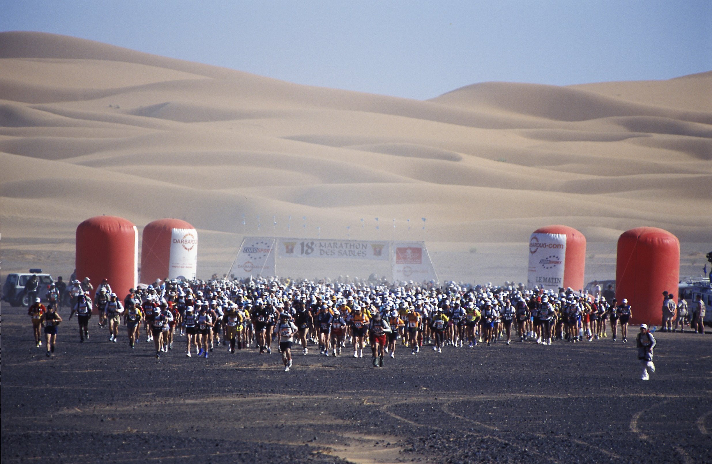 Marathon des Sables: Die Grenze ist, wo die Vorstellungskraft endet (Livre en allemand) book
