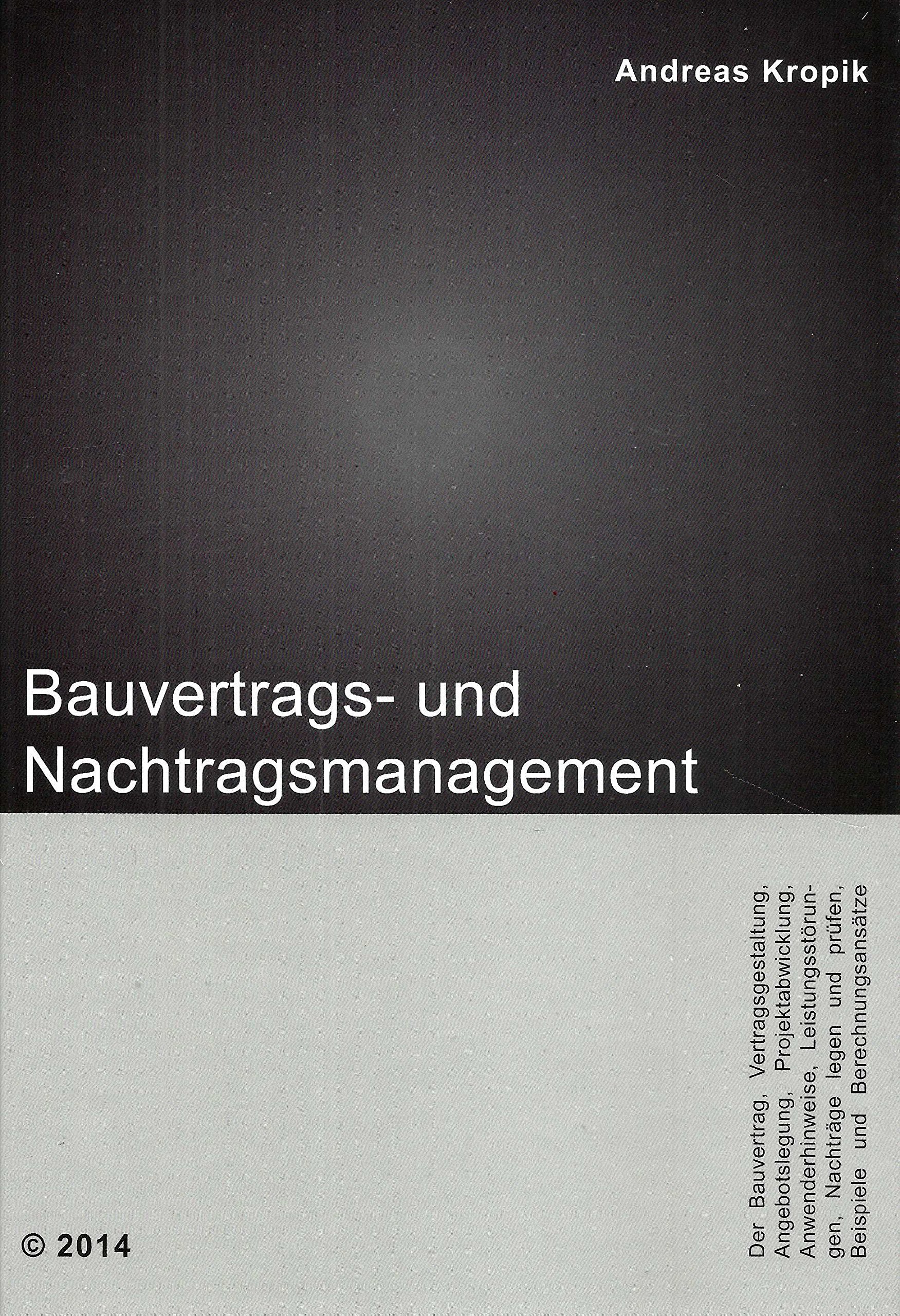 Bauvertrags- und Nachtragsmanagement Books
